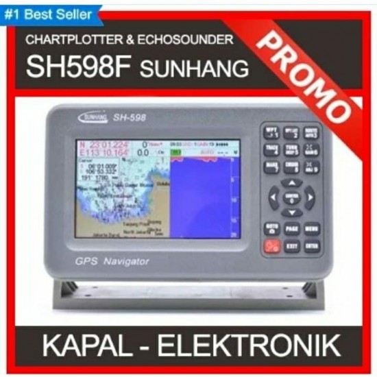SUNHANG SH598F GPSMAP INDONESIA SH 598 F FISHFINDER 300W