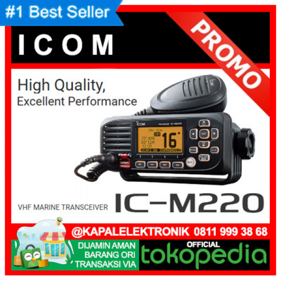 ICOM M220 RADIO MARINE DSC