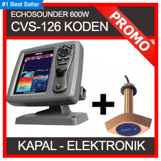 KODEN CVS 126 ECHOSOUNDER 600W