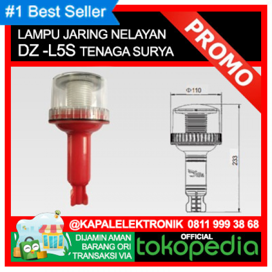 NAVIGATION LIGHT SOLAR DZ L5