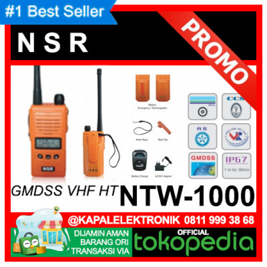 NSR NTW1000 GMDSS HT MARINE NTW 1000 NSR