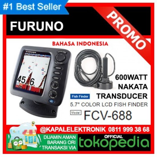 NAKATA TRANSDUCER 600WATT FOR FURUNO 10 PIN