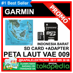 GARMIN MAP PETA LAUT SD CARD INDONESIA BARAT VAE 009 VAE009 585