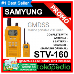 SAMYUNG STV 160 GMDSS HT DENGAN 2 BATTERY STV160