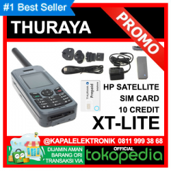 THURAYA XT LITE HP SATELIT XTLite + SIM + 10 CREDIT