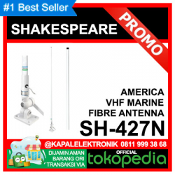 SHAKESPEARE SH427 VHF MARINE FIBRE ANTENNA 3 DB SH 427 AMERICA